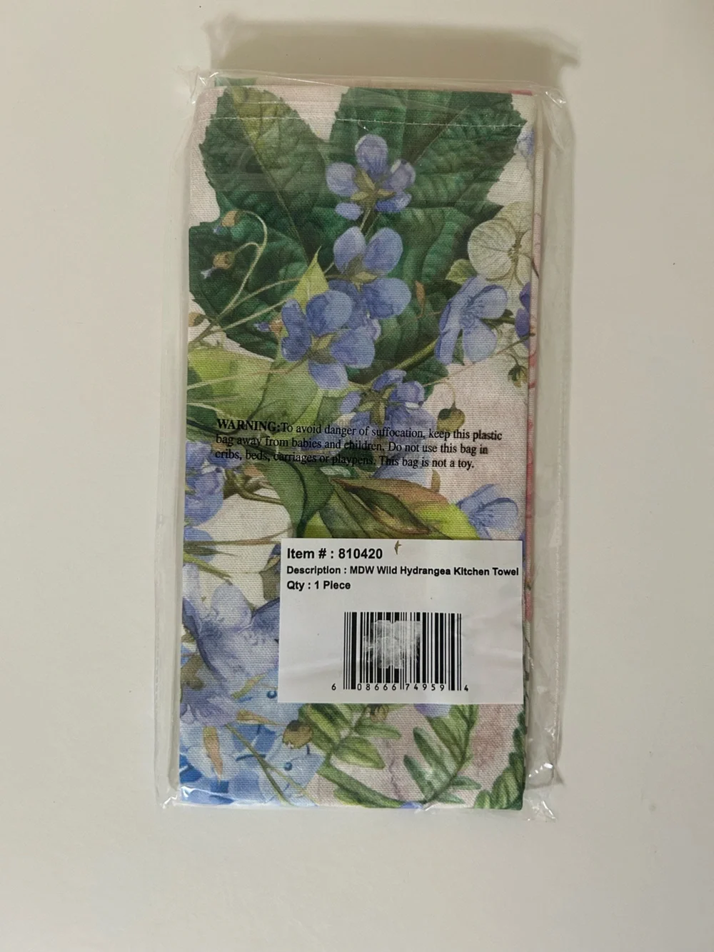 Hydrangea Kitchen Towel